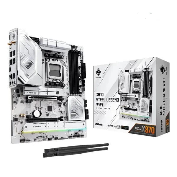 ASRock X870 Steel Legend WiFi ATX DDR5 Motherboard