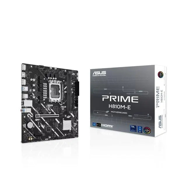 ASUS PRIME H810M-E Micro-ATX Motherboard for Intel LGA 1851 Processors