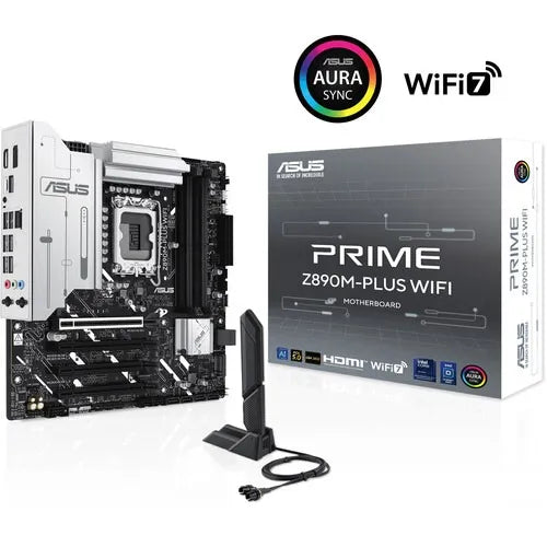 ASUS Prime Z890M-Plus WiFi DDR5 mATX LGA1851 Motherboard