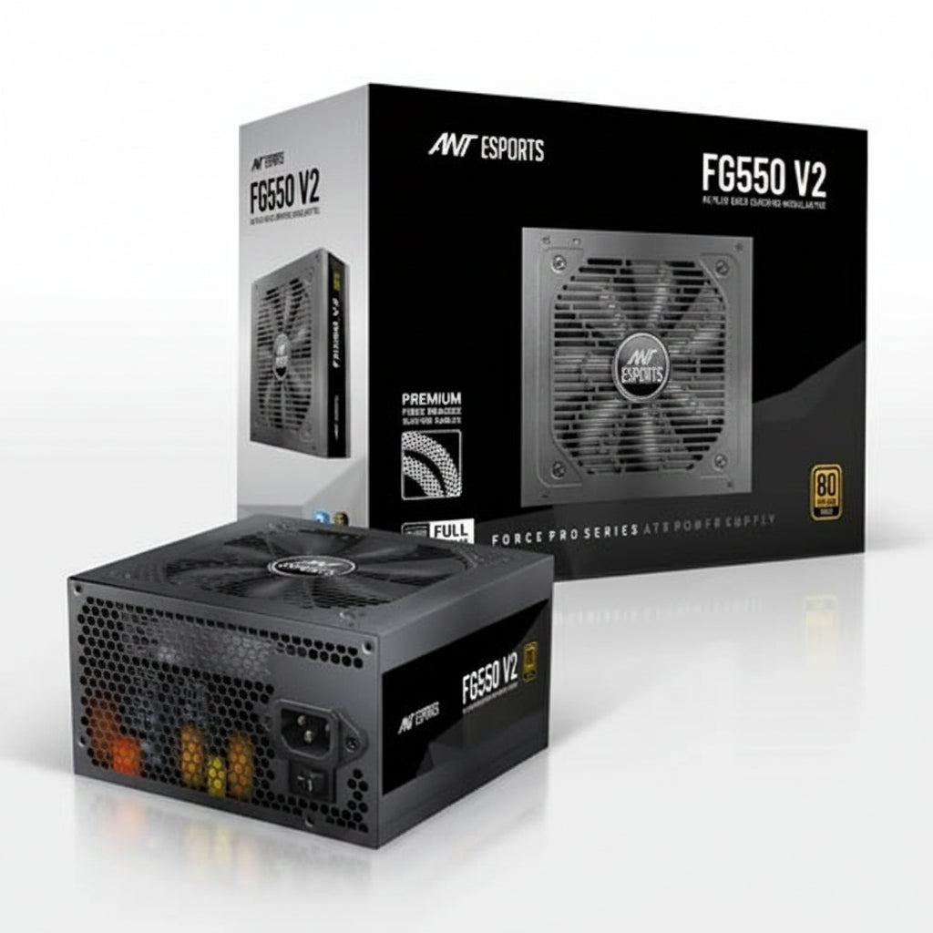 Ant Esports FG550 V2 Gold 550W 80+ Gold Fully Modular Power Supply