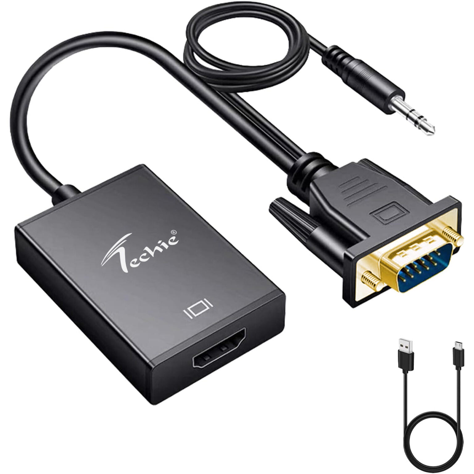 VGA to HDMI Converter with Audio | Converter | Universal Compatibility