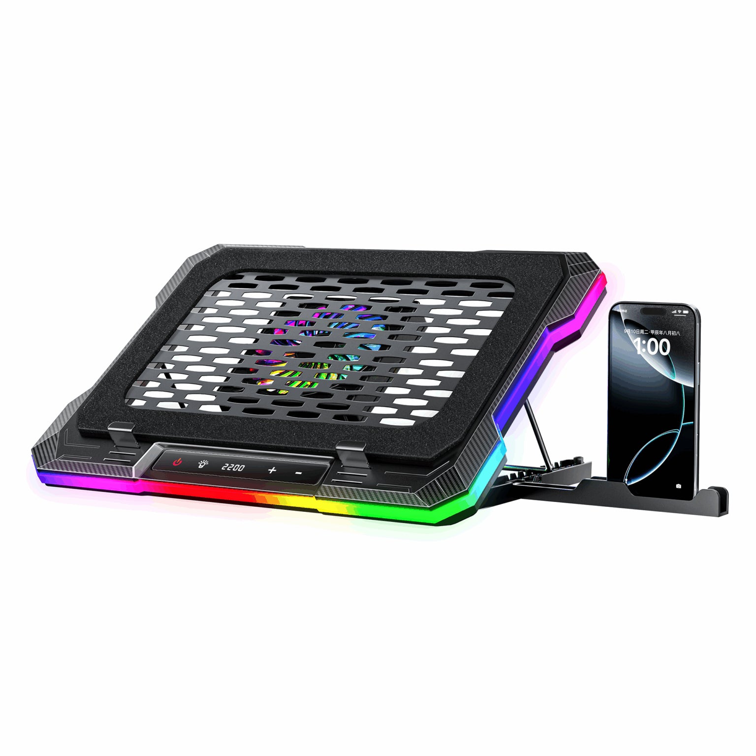 Techie | Laptop Cooling Pad | TCP-FLEX | Aeroflex Pro RGB