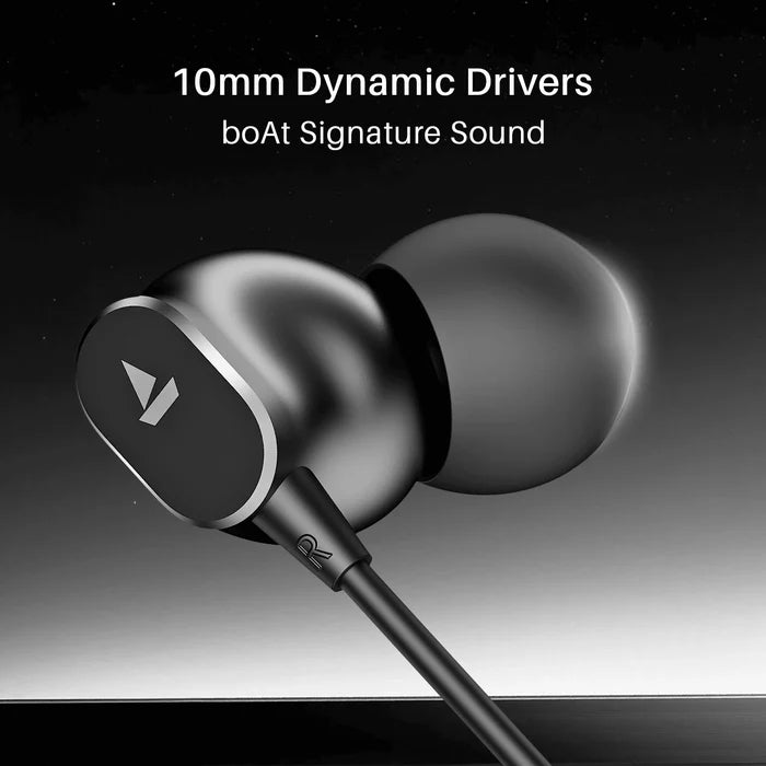 boAt BassHeads 90C Wired Earphones | USB Type-C In-Ear Earphones with Mic | Stereo Bass Earphones