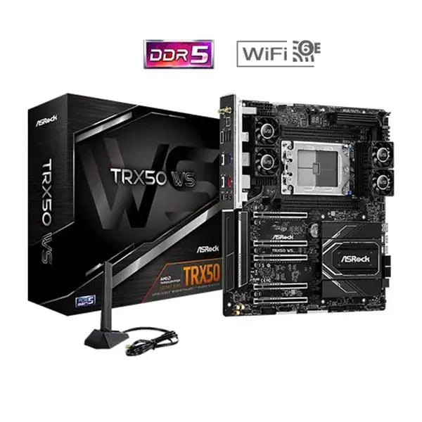 ASRock TRX50 WS sTR5 DDR5 Threadripper Workstation Motherboard