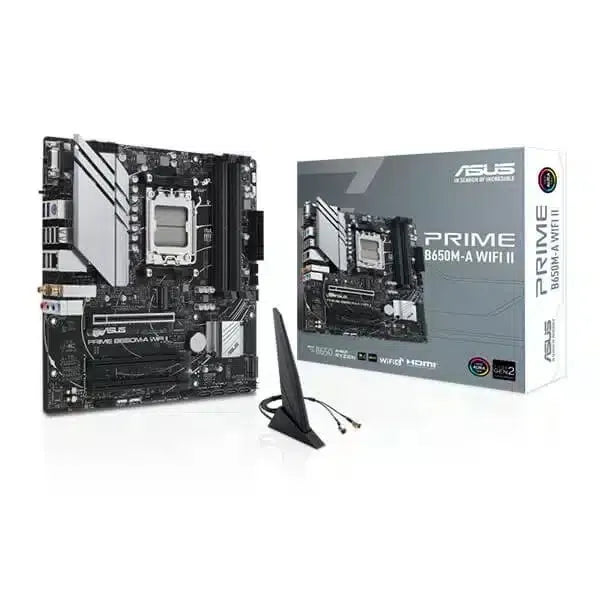 ASUS Prime B650M-A WiFi II AM5 DDR5 mATX Motherboard