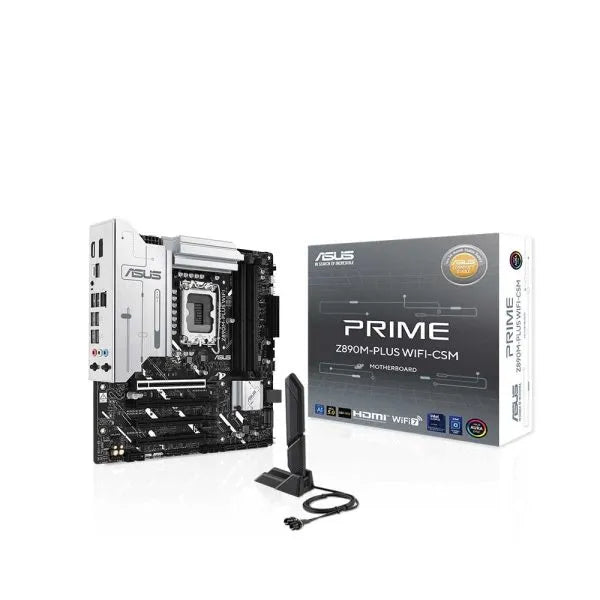ASUS Prime Z890M-Plus WiFi-CSM DDR5 mATX LGA1851 Motherboard