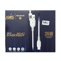 AMS Beast Energy 35W Type C Fast Charging Cable AMCC-81