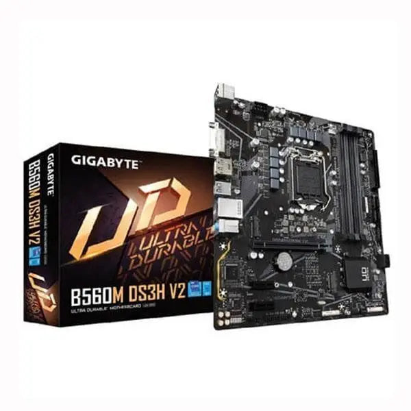 Gigabyte B560M DS3H V2 LGA1200 Micro-ATX Motherboard for Intel 10th & 11th Gen Processors