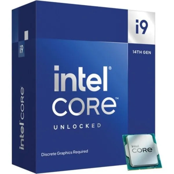 Intel Core i9-14900KF LGA1700 Desktop Processor – 24 Cores, 32 Threads, Up to 6.0GHz