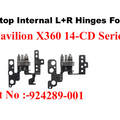 HP | Laptop Hinges (L+R) | 924289-001 | Pavilion X360 14-CD