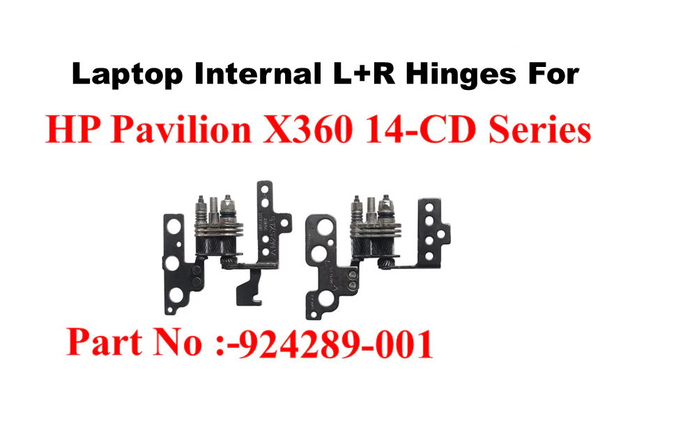 HP | Laptop Hinges (L+R) | 924289-001 | Pavilion X360 14-CD