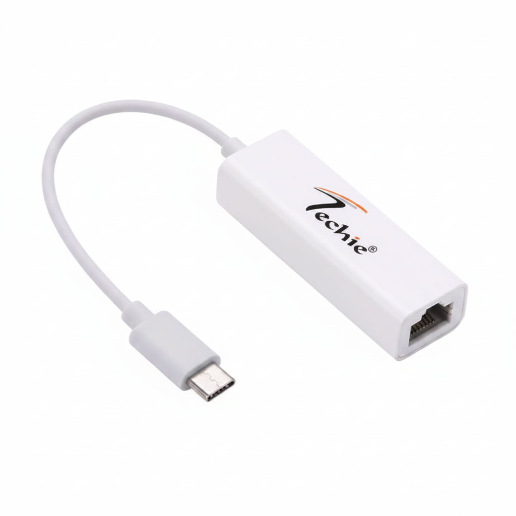 Techie | Type-C to LAN Converter | CONV14 | USB-C Devices