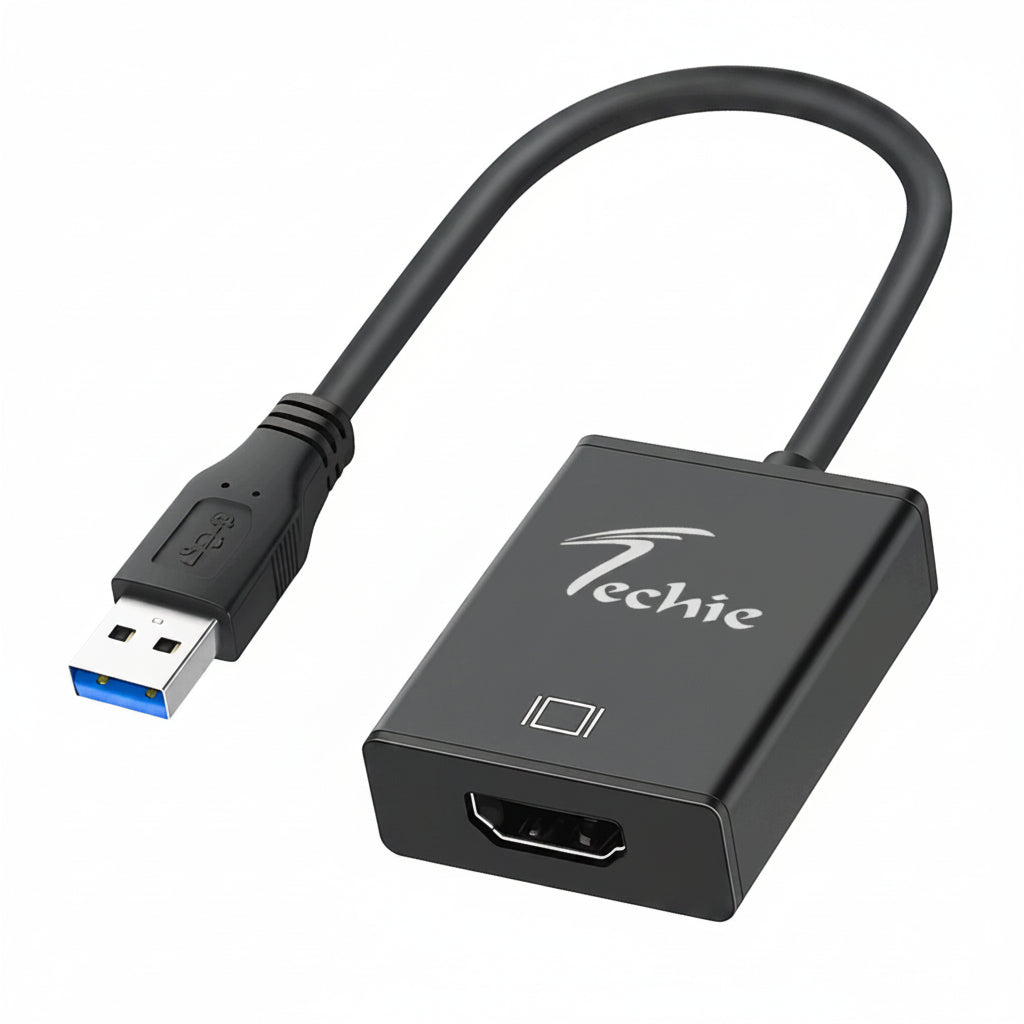 Techie | USB to HDMI Converter | CONV16 | USB Enabled Devices