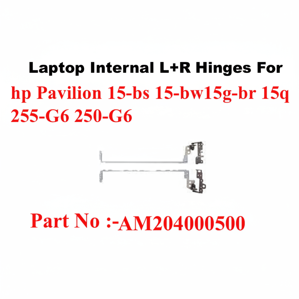 HP | Laptop Hinges (L+R) | 4M204000500 | Pavilion 15-BS 15-BW 15G-BR 15Q-BU 255 G6 250 G6