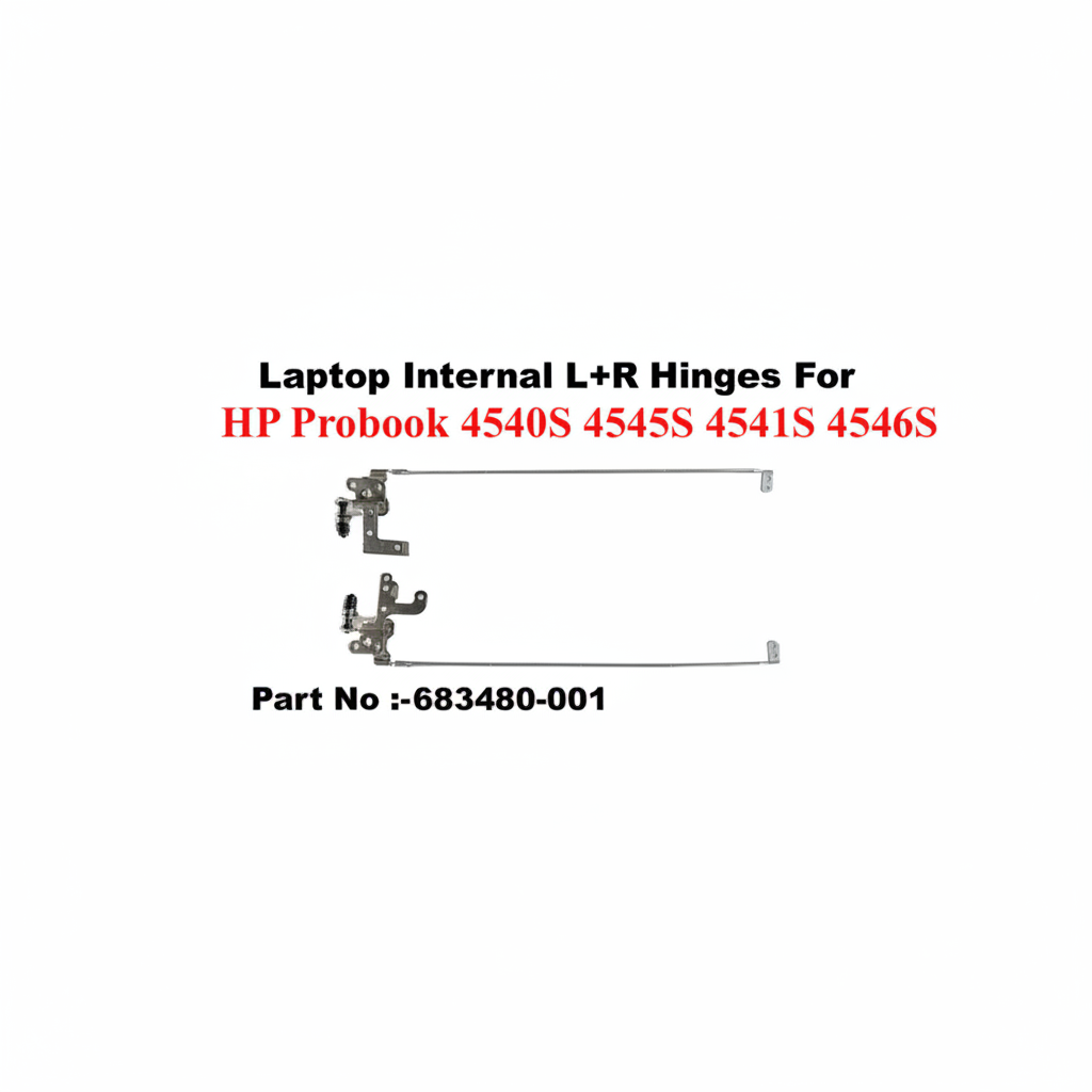 HP | Laptop Hinges (L+R) | 683480-001 | ProBook 4540S 4545S 4541S 4546S