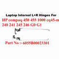 HP | Laptop Hinges (L+R) | 6055B00023301 | Compaq 450 455 1000 CQ45-M00 240 241 245 246 G0 GI
