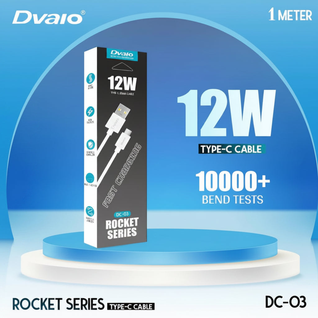Dvaio | Type-C Fast Charging Cable | DC-03 | Universal Smartphones