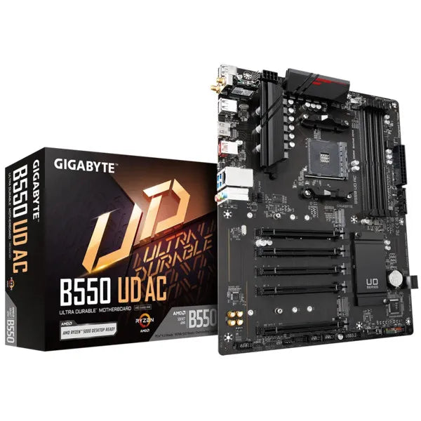 Gigabyte B550 UD AC WiFi AM4 ATX AMD Motherboard