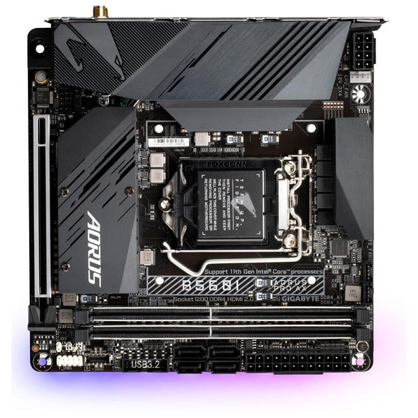 Gigabyte B560I AORUS PRO AX Motherboard (LGA1200, Intel 10th/11th Gen, Mini-ITX, Wi-Fi)