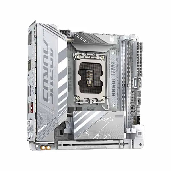 Gigabyte B860I AORUS PRO ICE WiFi7 LGA1851 Mini-ITX DDR5 Motherboard (White)