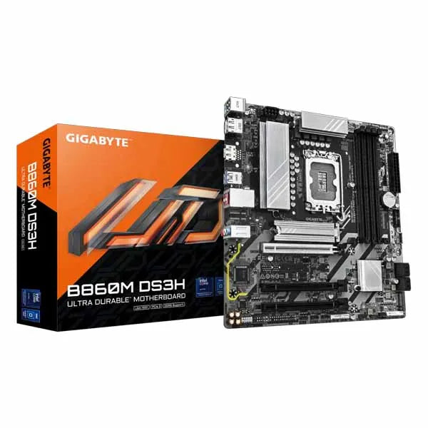 Gigabyte B860M DS3H LGA1851 mATX DDR5 Motherboard