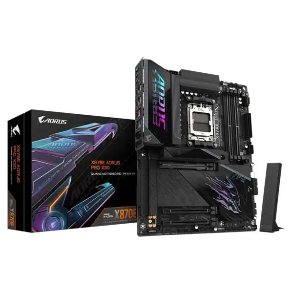Gigabyte X870E AORUS Pro X3D AM5 DDR5 ATX Gaming Motherboard