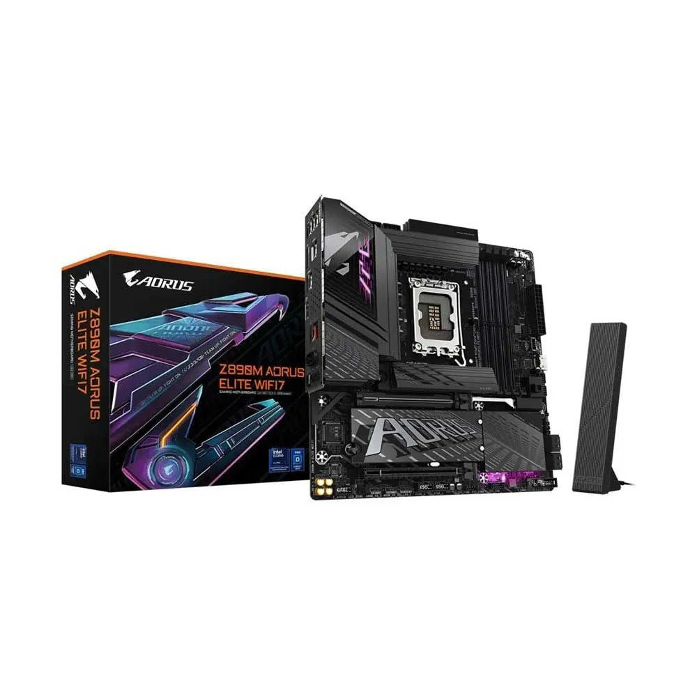 Gigabyte Z890M AORUS Elite Wi-Fi 7 DDR5 Intel LGA1851 mATX Motherboard