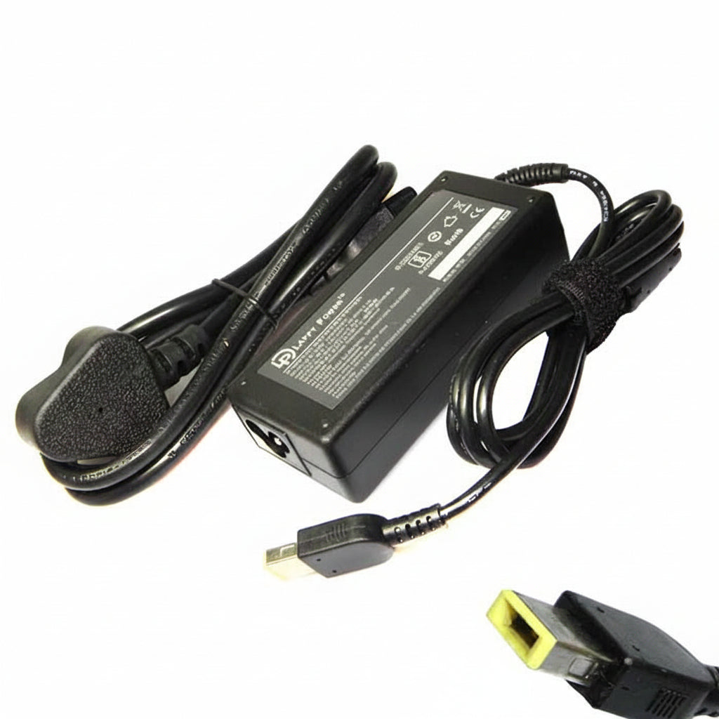 Lenovo | Laptop Adapter 65W USB Yellow Pin | 20V 3.25A | ThinkPad IdeaPad Series