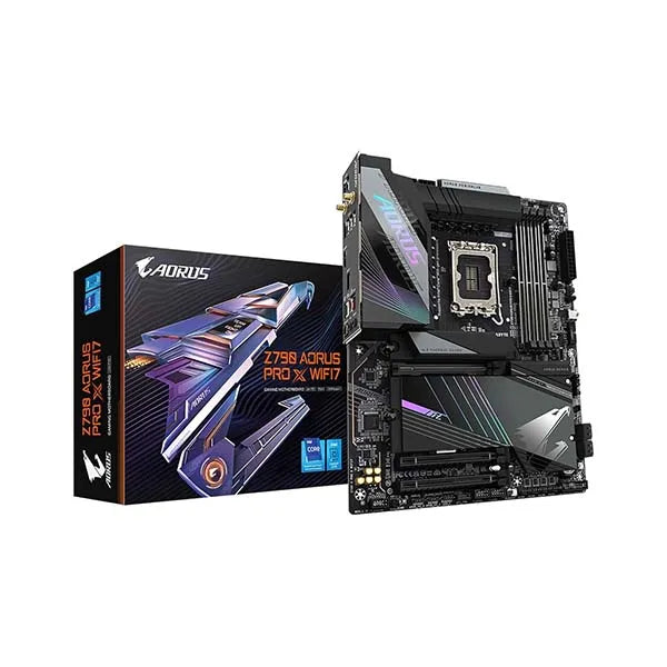 Gigabyte Z790 AORUS PRO X LGA1700 ATX Motherboard (Black) – Supports Intel 12th, 13th & 14th Gen Processors
