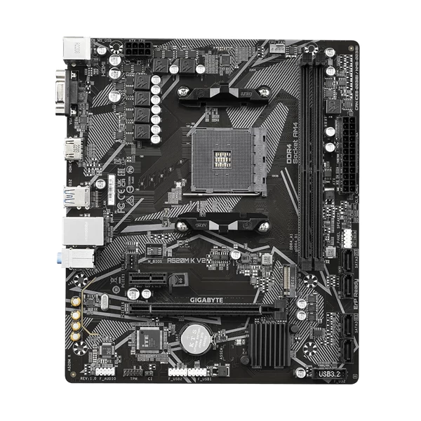Gigabyte A520M K V2 AM4 Micro-ATX AMD Motherboard (Rev. 1.0)