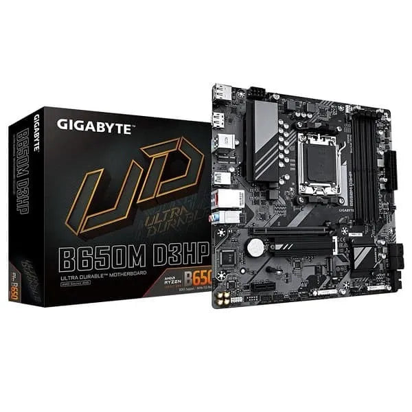 Gigabyte B650M D3HP AM5 DDR5 Micro-ATX AMD Motherboard