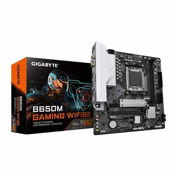 Gigabyte B650M Gaming WiFi6E DDR5 AM5 mATX Motherboard