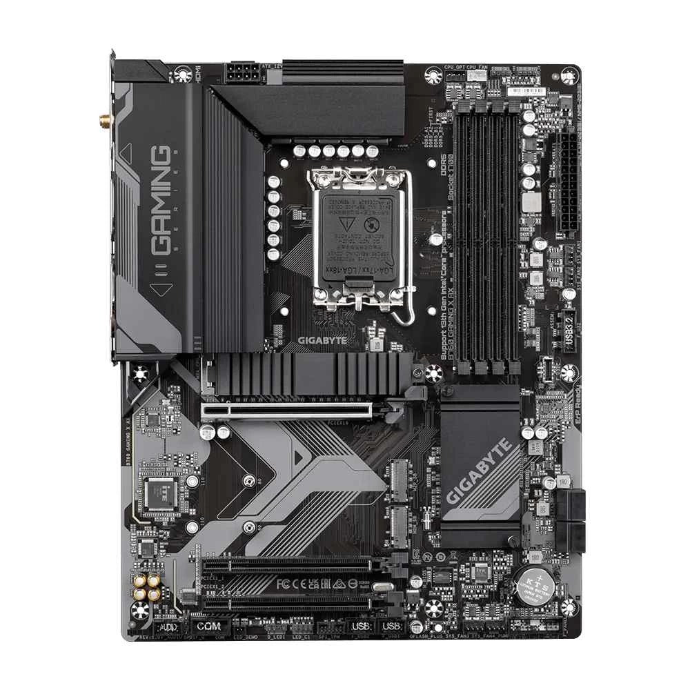 Gigabyte B760 GAMING X AX Motherboard (LGA1700, Intel 12th–14th Gen, mATX, Wi-Fi)