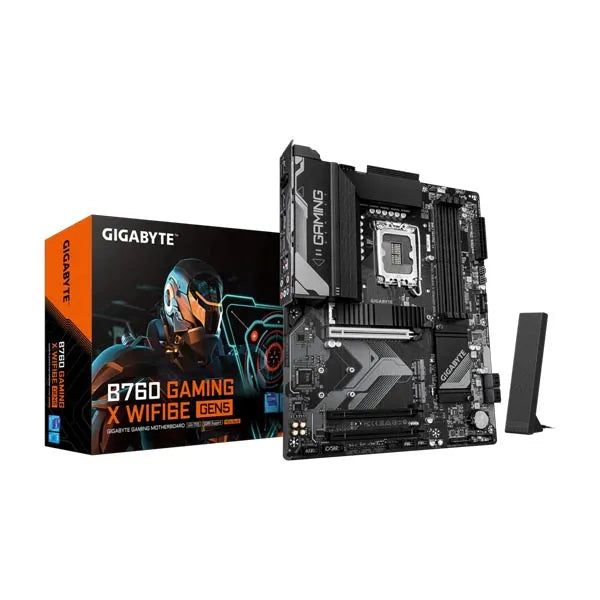Gigabyte B760 Gaming X WiFi 6E Gen5 LGA1700 ATX Motherboard