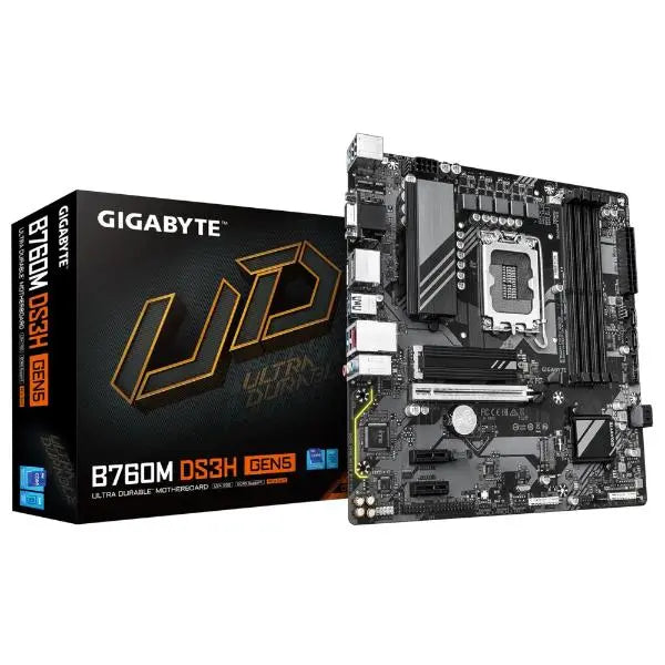 Gigabyte B760M DS3H Gen5 mATX Motherboard