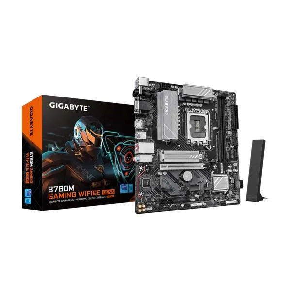 Gigabyte B760M Gaming WiFi 6E Gen5 LGA1700 mATX Motherboard