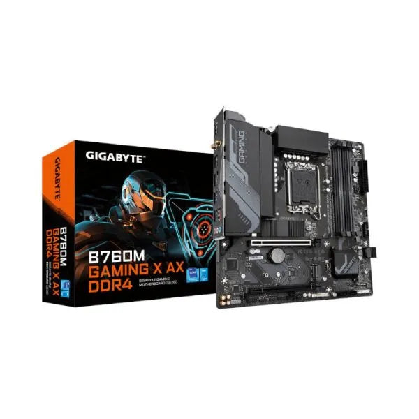Gigabyte B760M Gaming X AX DDR4 WiFi LGA 1700 mATX Intel Motherboard (12th, 13th & 14th Gen Supported)