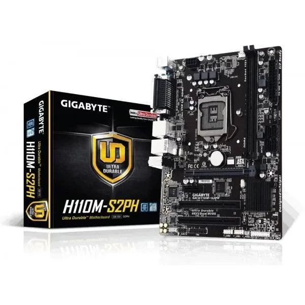 Gigabyte H110M-S2PH LGA1151 Micro-ATX Motherboard