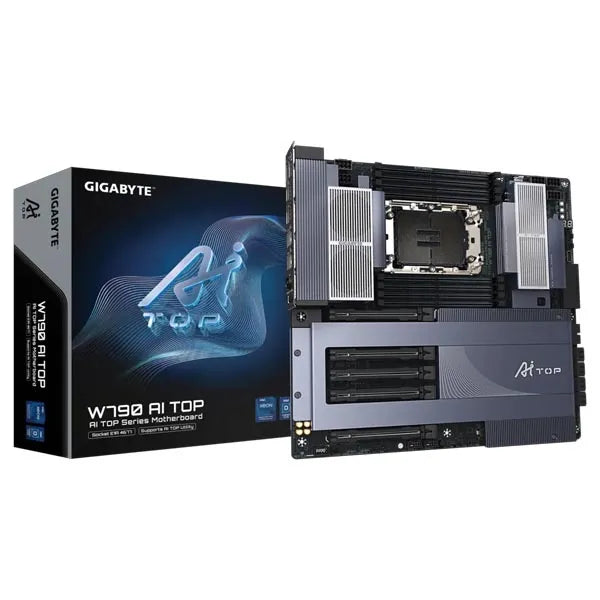 Gigabyte W790 AI Top WiFi7 LGA4677 E-ATX Workstation Motherboard