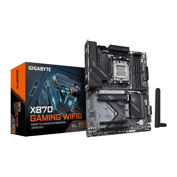 Gigabyte X870 Gaming WiFi 6 AM5 ATX DDR5 Motherboard