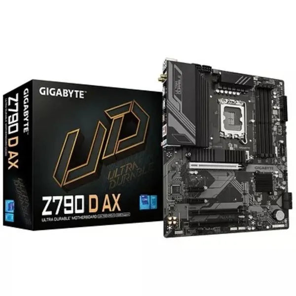 Gigabyte Z790 D AX Wi-Fi ATX DDR5 Motherboard – Supports Intel 12th, 13th & 14th Gen Processors