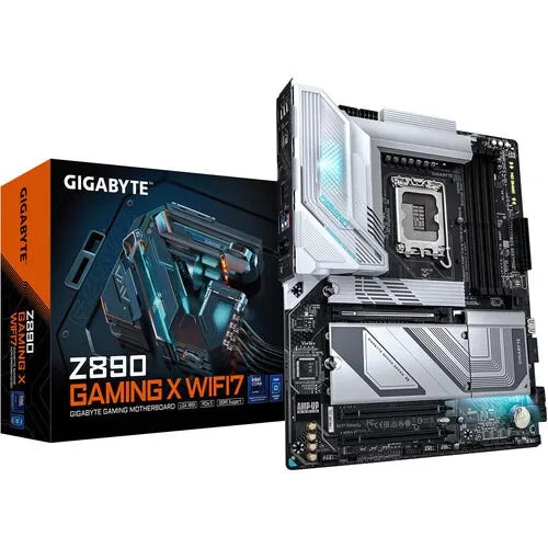 Gigabyte Z890 Gaming X Wi-Fi 7 DDR5 Intel LGA1851 ATX Motherboard (Matte Black)