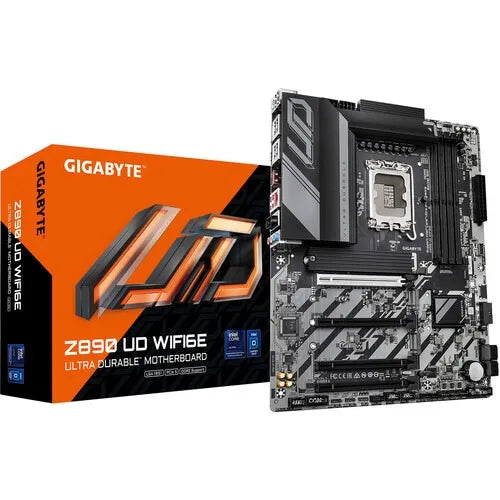 Gigabyte Z890 UD Wi-Fi 6E DDR5 Intel LGA1851 ATX Motherboard (Matte Black)