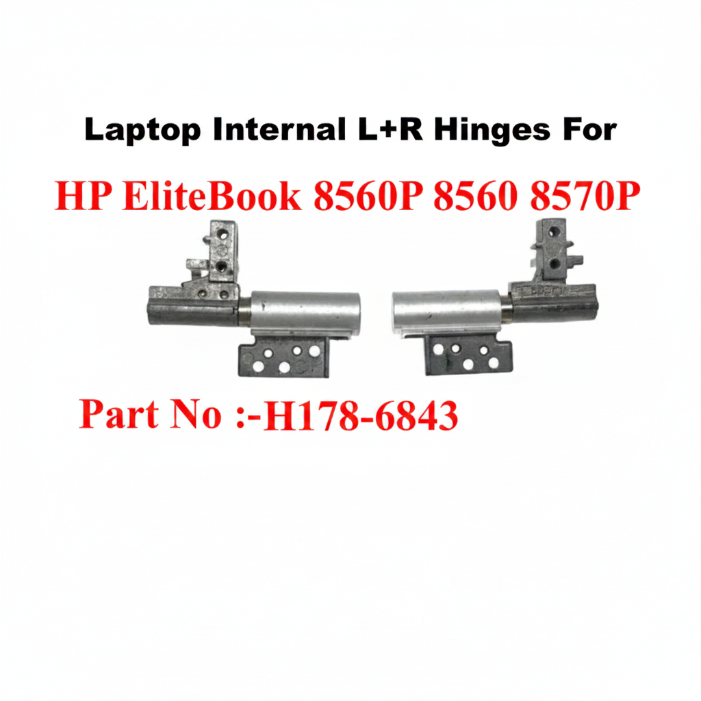 HP | Laptop Hinges | H178-6843 | EliteBook 8560P 8560 8570P