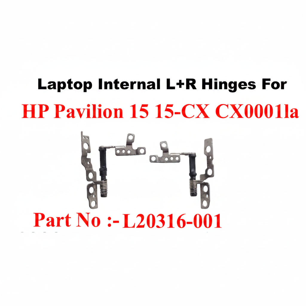 HP | Laptop Hinges (L+R) | L23884-001 | Pavilion 15-CS 15-CW