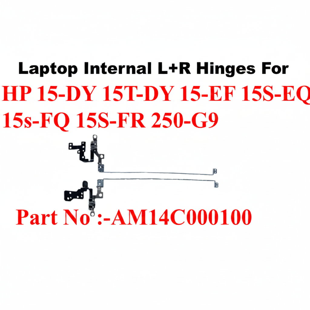 HP | Laptop Hinges (L+R) | N/A | 15-DY 15T-DY 15-EF 15S-EQ 15S-FQ 15S-FR 250 G9