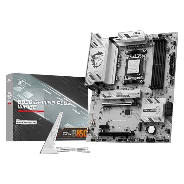 MSI B850 Gaming Plus WiFi6E AM5 ATX Motherboard for AMD Ryzen 7000/8000/9000 – DDR5, PCIe 5.0, Wi-Fi 6E
