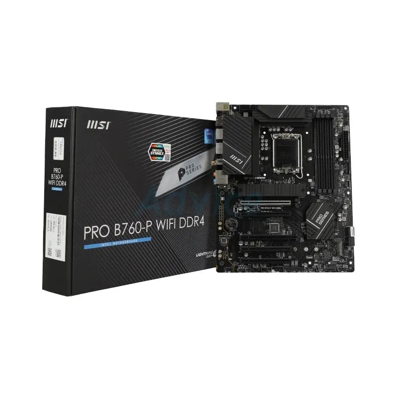 MSI Pro B760-P WiFi DDR4 Motherboard – Supports Intel 12th, 13th & 14th Gen Processors