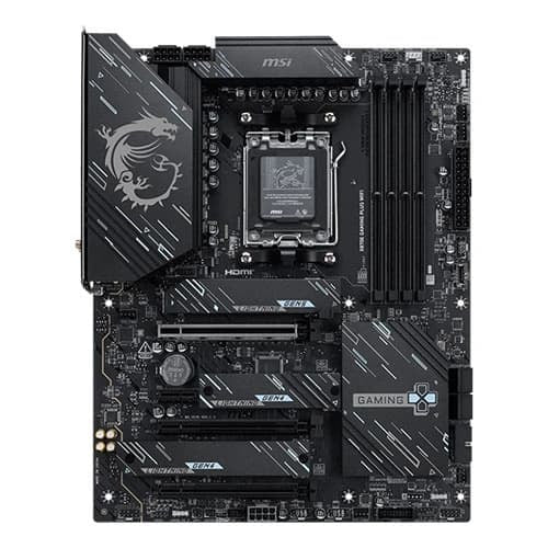 MSI X870E Gaming Plus ATX Motherboard – DDR5, PCIe 5.0, WiFi 6E, AM5 for AMD Ryzen 7000/8000/9000