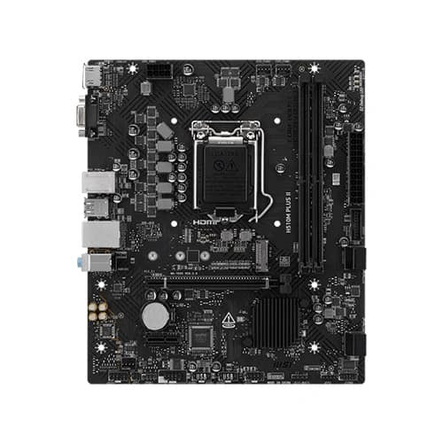 MSI H510M PLUS II Micro ATX Motherboard – Intel 10th/11th Gen, DDR4, PCIe 3.0, M.2 Slot